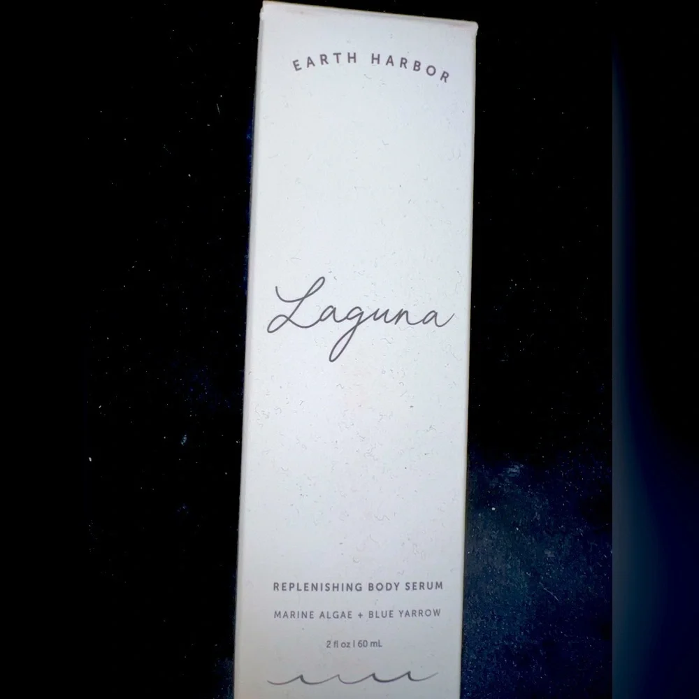 NEW: Earth Harbor LAGUNA Replenishing Body Serum Sea Botanicals & Blue Yarrow!